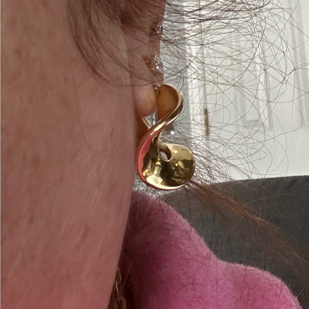 Elegant Gold-Toned Earrings